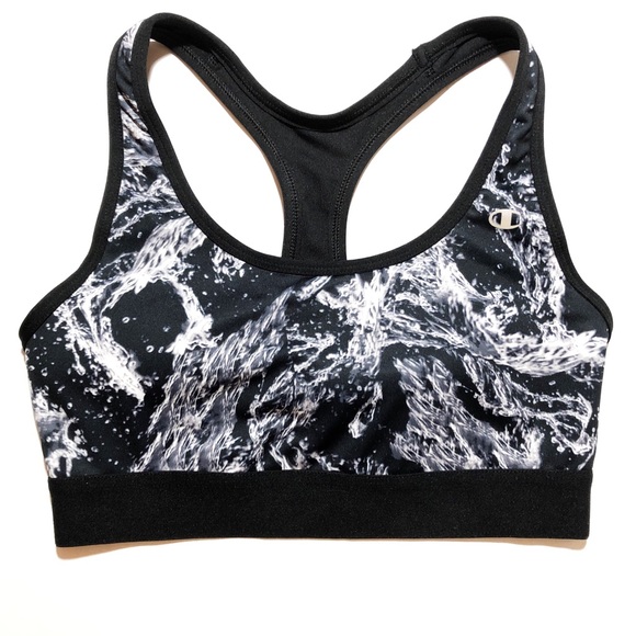 white champion sports bra